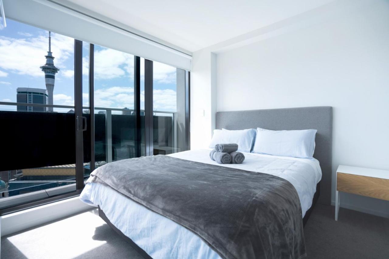 Amazing Views 2 Bedroom Apt In Auckland Cbd ภายนอก รูปภาพ